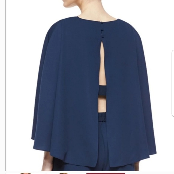 BCBG  Maxazria Cape Romper - Picture 2 of 3